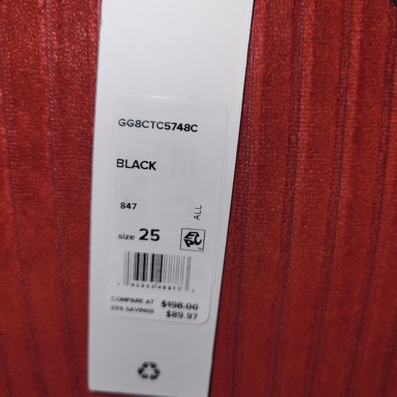 Joe's The Charlie High Rise Skinny Ankle/ Coated/ Black - Picture 12 of 14